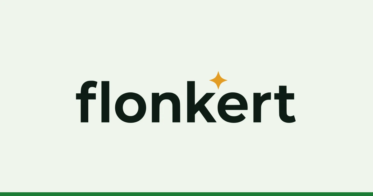 Het logo van Flonkert, de bouwers van Puur Westland